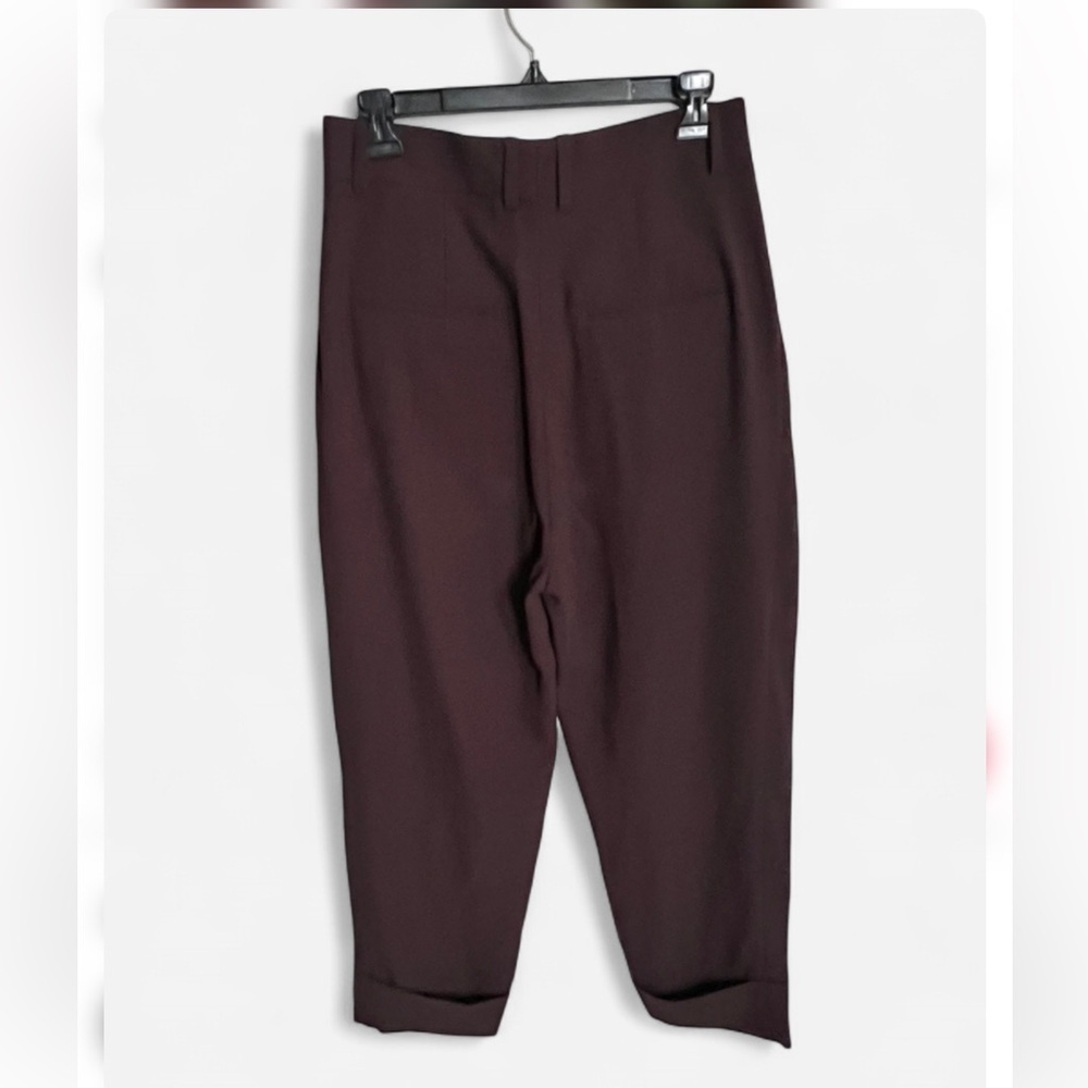 COS women’s  Brown Pleated trousers - Picture 4 of 4